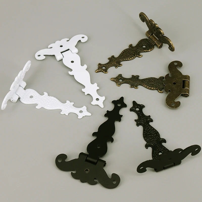 113*69mm Antique Bronze/Black Hinge furniture hinge wooden box hinge cabinet door hinges cabinet hinges brass hinges bronze butterfly hinges 2Pcs for Windows Cabinet Cupboard Wardrobe Doors Wooden Boxes Jewelry Case Chest