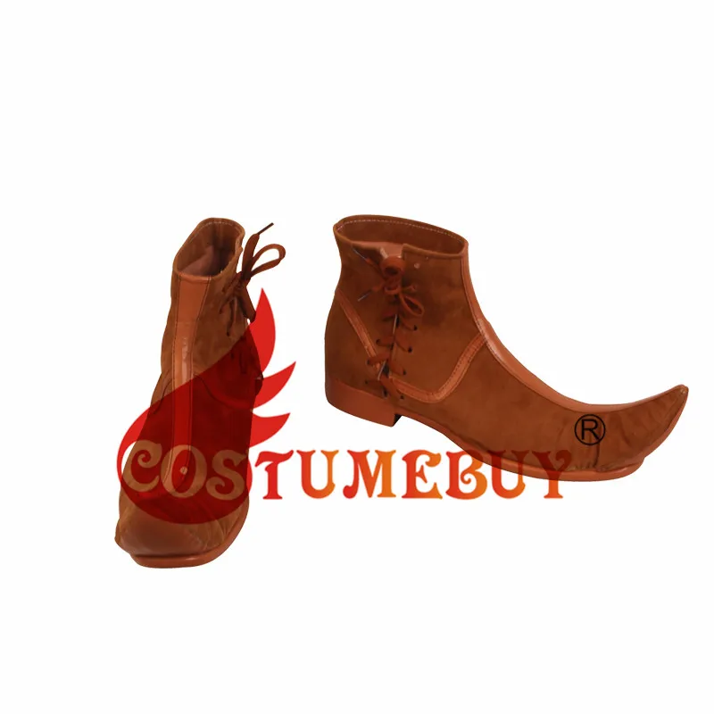 Costumebuy фильм Аладдин Косплей Лампа Алладина обувь для принца сапоги Хэллоуин косплей костюм аксессуары на заказ