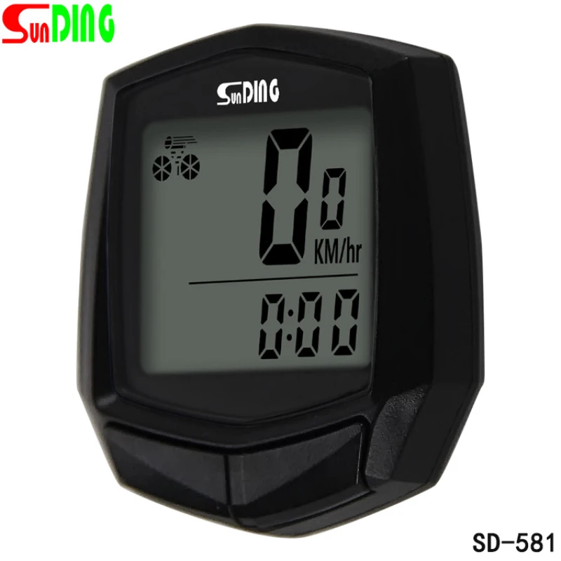 Waterproof Wired Digital Bike Ride Speedometer Odometer Chinese And