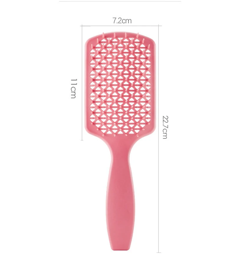 1pc Hair Comb Detangling Soft Hairbrush Women Wet Dry Comb Hair Brush Scalp Massage Comb Brush for Salon Hair Hairdressing Tools 5
