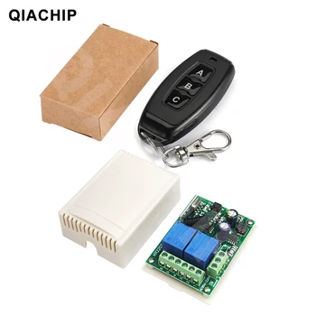 

433Mhz AC 110V 220V 2CH Relay Receiver Module Transmitter Universal Wireless Remote Control Switch for Motor Lamp LED Light DIY