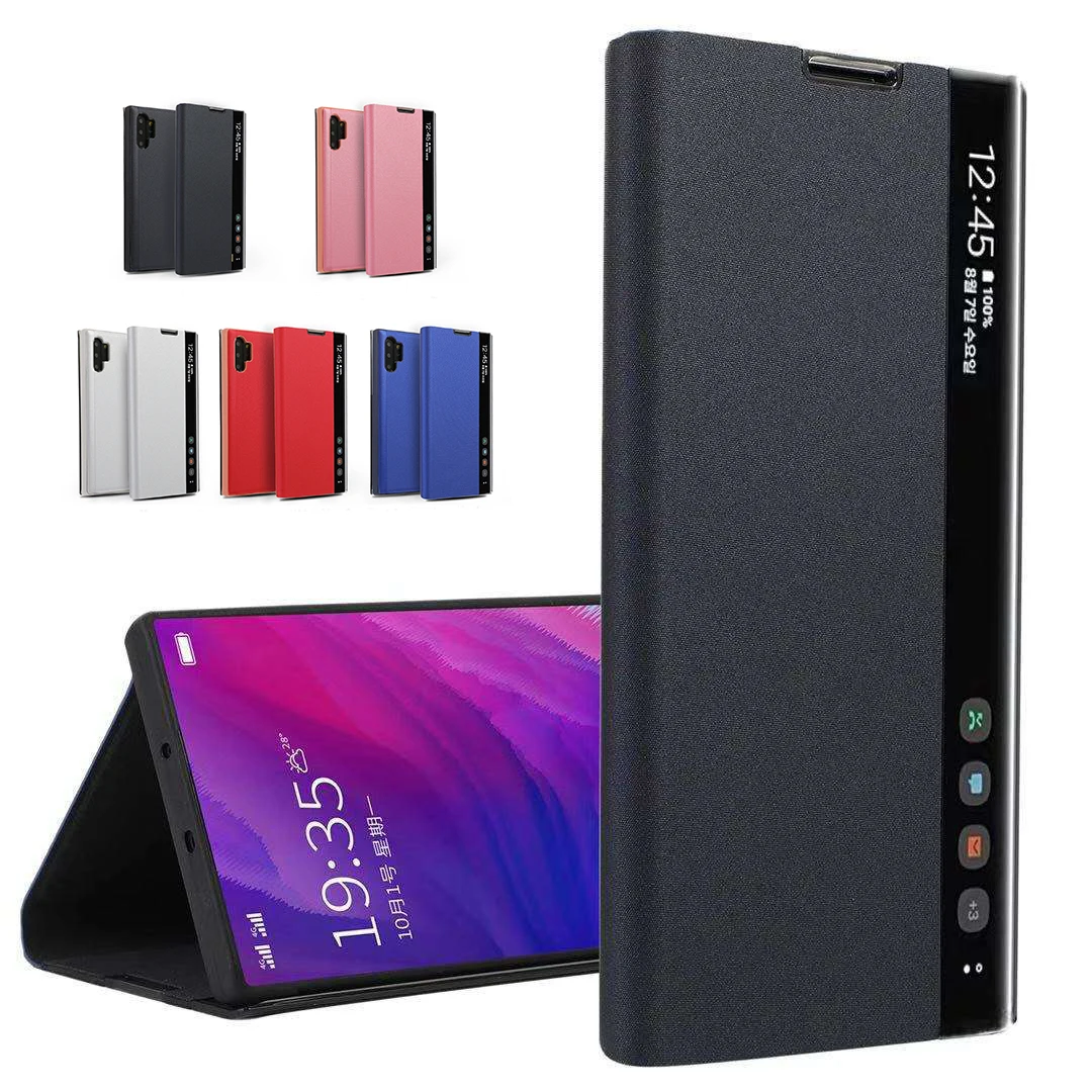Зеркальный флип чехол для телефона Samsung galaxy S8 S9 S10 Plus S7 edge Note10 9 8 A9 A10 A30 A40 A50 A60 A70 A80 A90