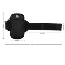 Спортивная нарукавная повязка для бега в спортзале нарукавная Сумка На Липучке Держатель Сумка для бега чехол для смартфона LHB99