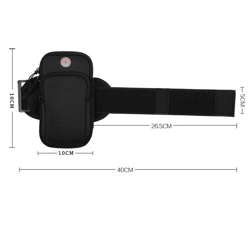 Спортивная повязка на руку для бега тренажерного зала сумка-держатель чехол