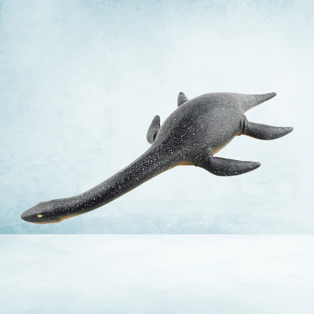 1Pc Simulated Plesiosaur Model Toys Creative Marine Animal Soft Plastic Stuffed Cotton Shark Toy Oversized Lifelike P | Игрушки и хобби