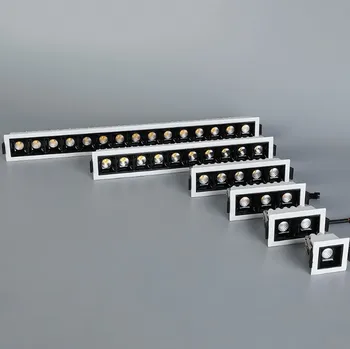 

Dimmable LED Downlight Spot Light line light bar creative linear long strip CRI>85 living room corridor light Recessed Light
