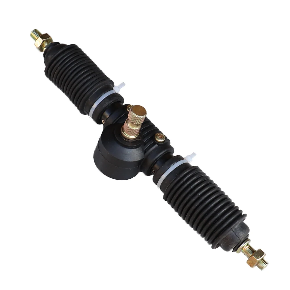 M10 1pcs 310mm Eccentric Power Steering Gear Shaft Rack Pinion Assembly For China Go Kart Buggy Golf Karting ATV UTV Bike Parts