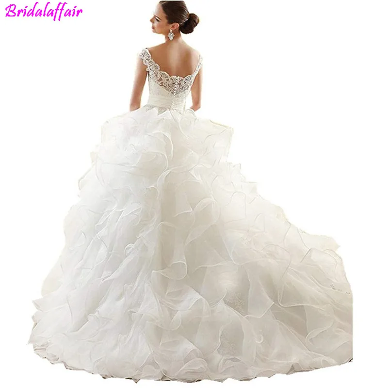 Newest-Design-Organza-Beaded-Tiered-Cape-Scalloped (1)