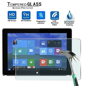 

For Argos Bush Eluma 10.1 Inch -Premium Tablet 9H Tempered Glass Screen Protector Film Protector Guard Cover