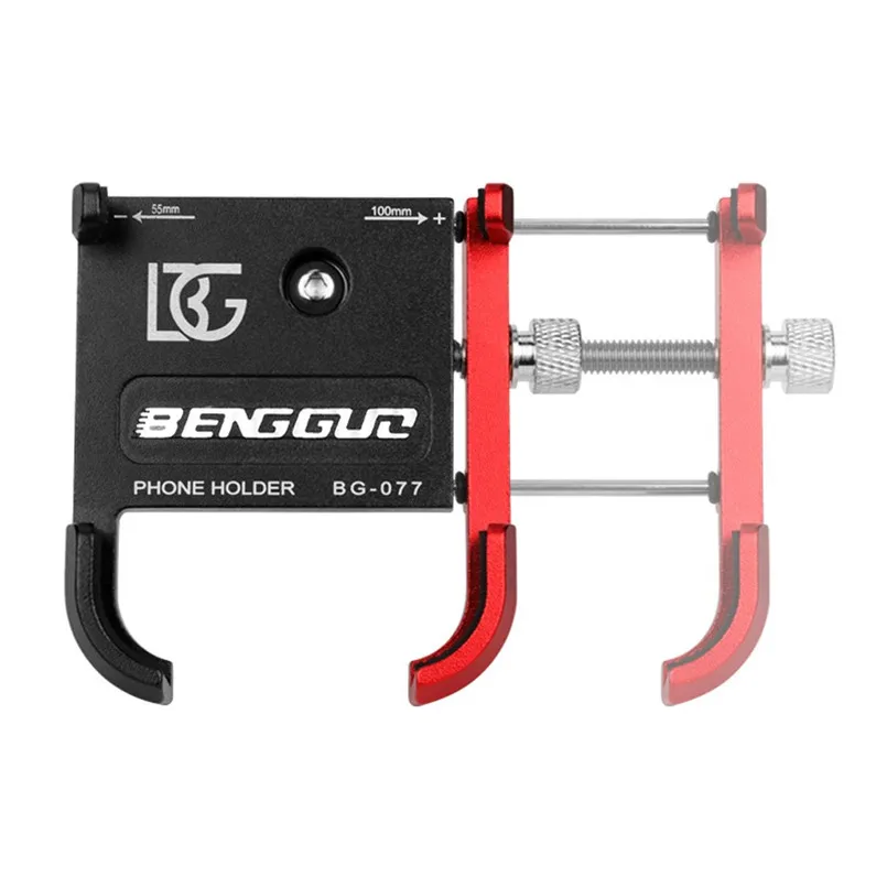 Bicycle Phone Mount Aluminum Bike Phone Holder Shockproof Fixing Bracket 8.5×8×5.5cm Bike Phone Holder 40DEC050210