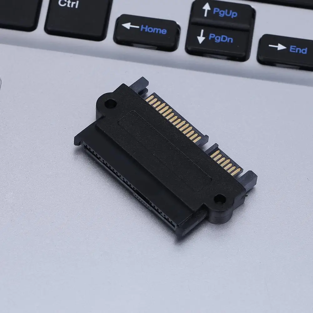 5gbps sff 8482 sas para sata 180 graus ângulo adaptador conversor cabeça reta para discos rígidos sas