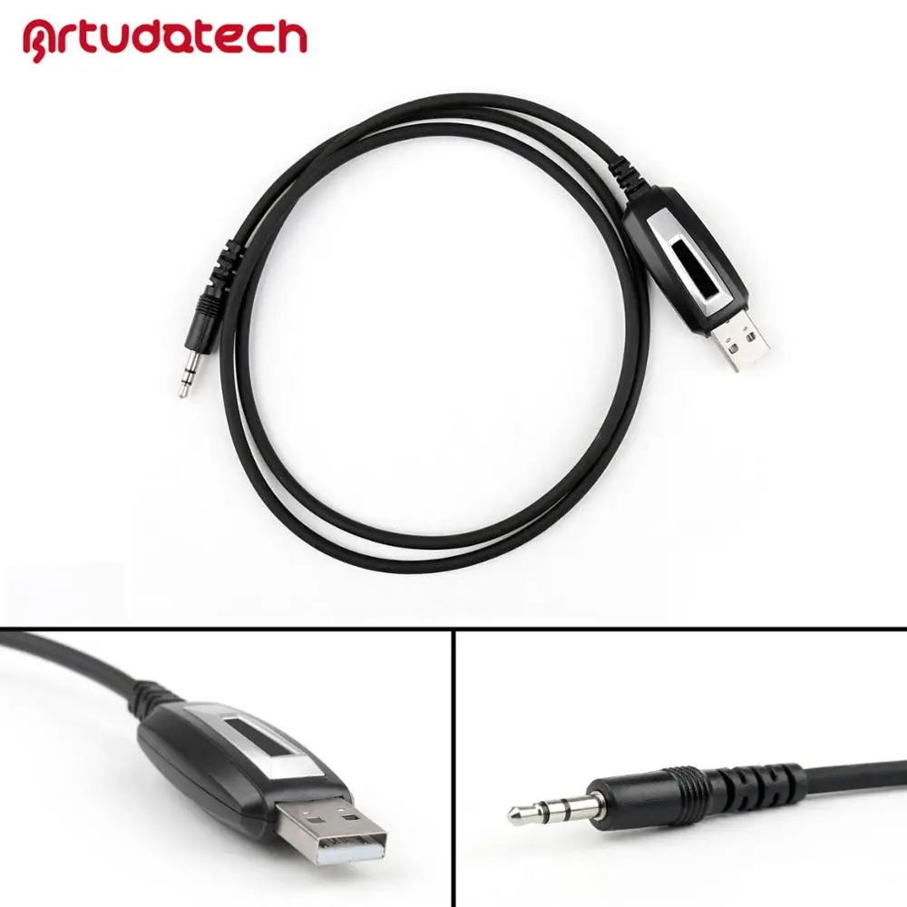 Artudatech USB Programming Cable For Radio TYT TH-9000D TH 9000D Car Mobile Ham Transceiver With CD | Мобильные телефоны и