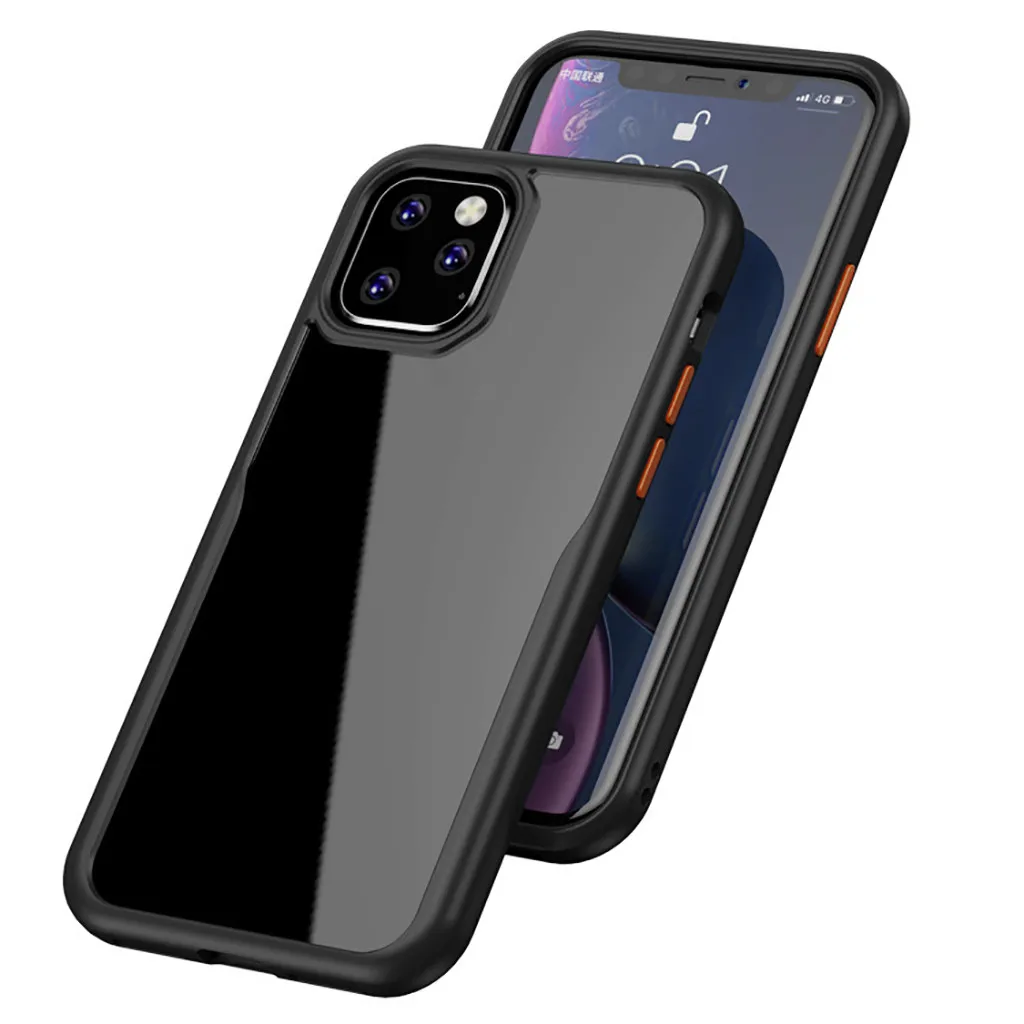 1 шт., тонкий ТПУ чехол для iPhone 11 pro Max, 6,5 дюймов, амортизация, прозрачный ТПУ защитный чехол для iPhone 11 pro Max