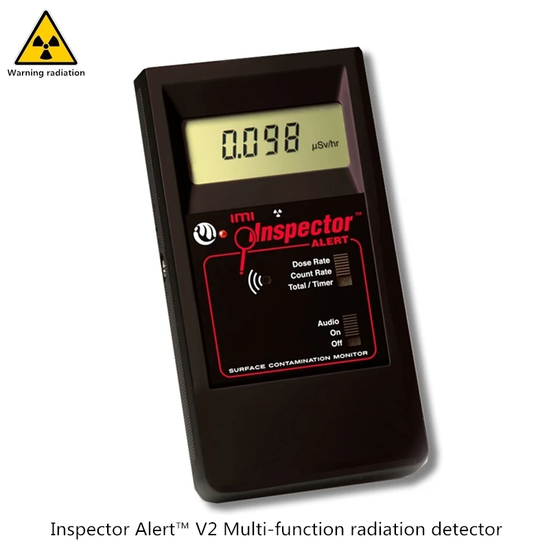 US $719.80 Genuine Inspector Alert V2 Multifunctional Nuclear Radiation Detector Gamma Beta Alpha And X Ray Radiation Detector
