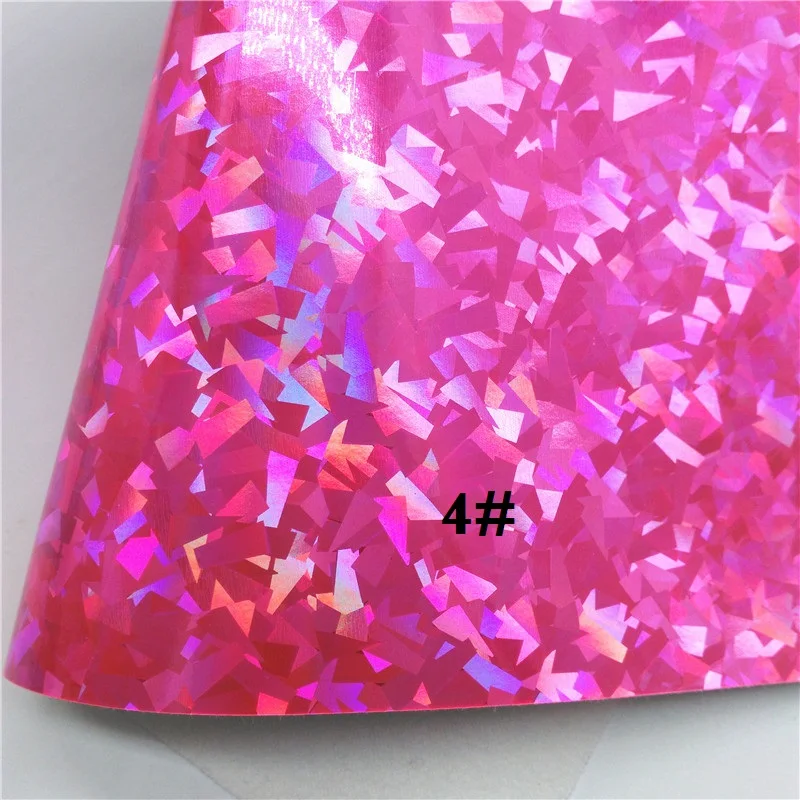 Glitterwishcome 21X29 см A4 размер винил для бантов Переливающаяся лакированная искусственная ткань, гладкая блестящая искусственная кожа листы для бантов, GM583A - Цвет: 4