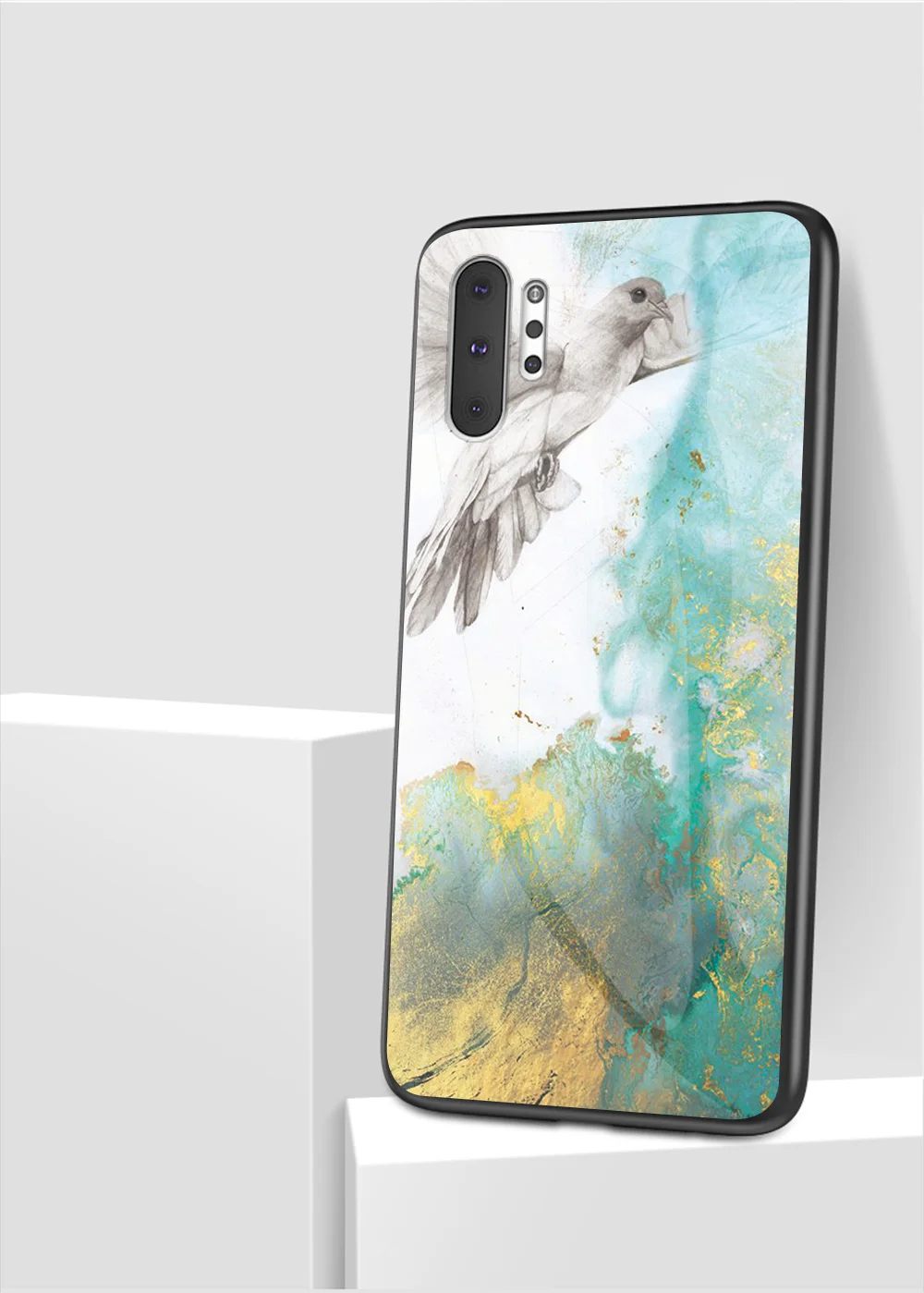 Чехол для samsung S7 Edge, S10, S9, S8 Plus, Lite, мраморный узор, закаленное стекло, задняя крышка, чехол для samsung Galaxy Note 8, 9, 10