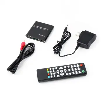 

Full HD 1080P Media Player MultiMedia Video Player Media box with HDMI VGA AV USB SD/MMC mkv H.264
