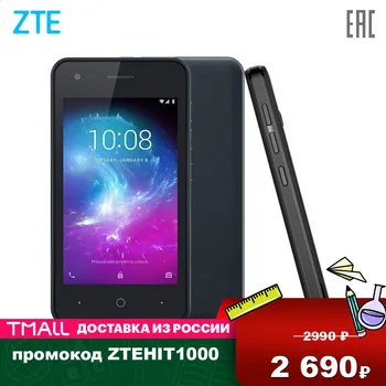 

Mobile Phones ZTE BladeL130 smartphone smartphones pure android capacious powerful battery Blade L130 800x480 Android 9 GO 4 Core 512MB RAM 8GB 5Mpix 1.3Mpix 2 Sim 1400mAh