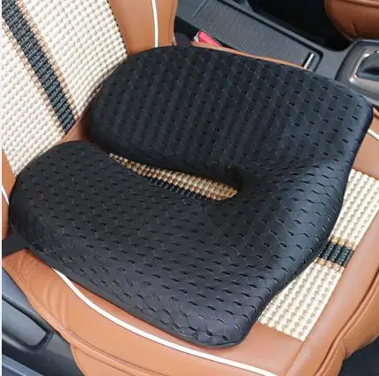 Car Seat Cushion Pad Foam Heightening Wedge,Coccyx Cushion for Tailbone  Pain Lower Back Pain Relief