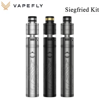 

Original Vapefly Siegfried Kit Tube Mod with 7ml Siegfried Mesh RTA Tank Power By 18650/20700/21700 Battery Anti-dry-burn Vape