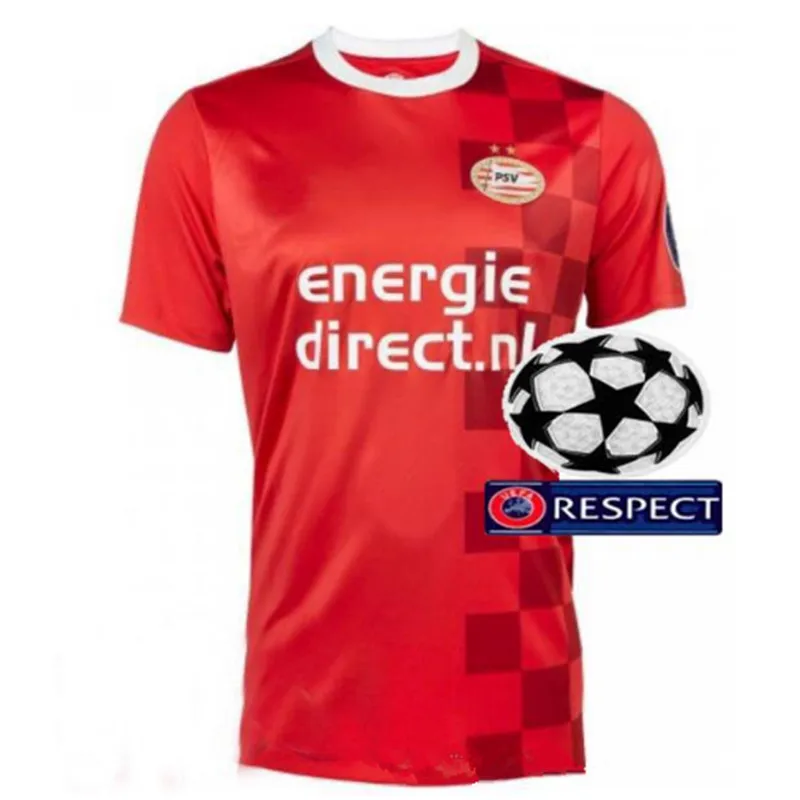 psv Eindhoven домашние красные мужские футбольные майки H. LOZANO Erick Gutierrez L. DE JONG BERGWIJN 19 20 psv Eindhoven футбольная рубашка - Цвет: Shirt