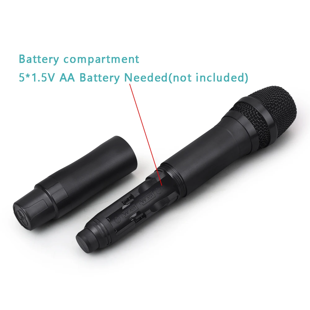 EYK EFU4 4 Channels UHF Wireless Microphone System