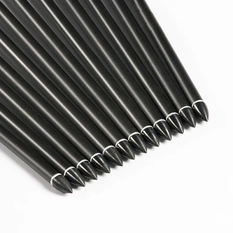 Linkboy-Spine-300-340-400-500-600-Pure-Carbon-Arrow-ID-6-2-mm-Plastic-Vanes (1)