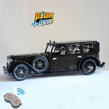 

LeGINGlys building block technology moc-14807 grosser Mercedes Benz 770 master car remote control assembling toy model Boy Gift