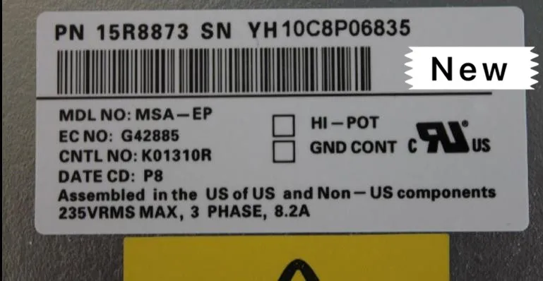 9119-FHA P6 595 15R8873 обеспечить новый в оригинальной коробке. Обещано отправить в течение 24 часов