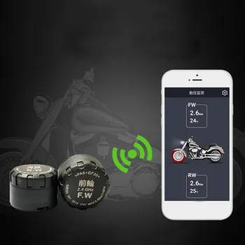

Temperature Tire Pressure Monitor Detector Bluetooth 4.0 Waterproof PC