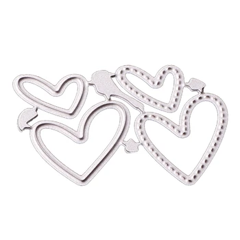 

1pc Sweet Heart Metal Cutting Dies Cut Embossing Punch Scrapbook Paper Craft Card Album Knife Mold Art Cutter Stencils