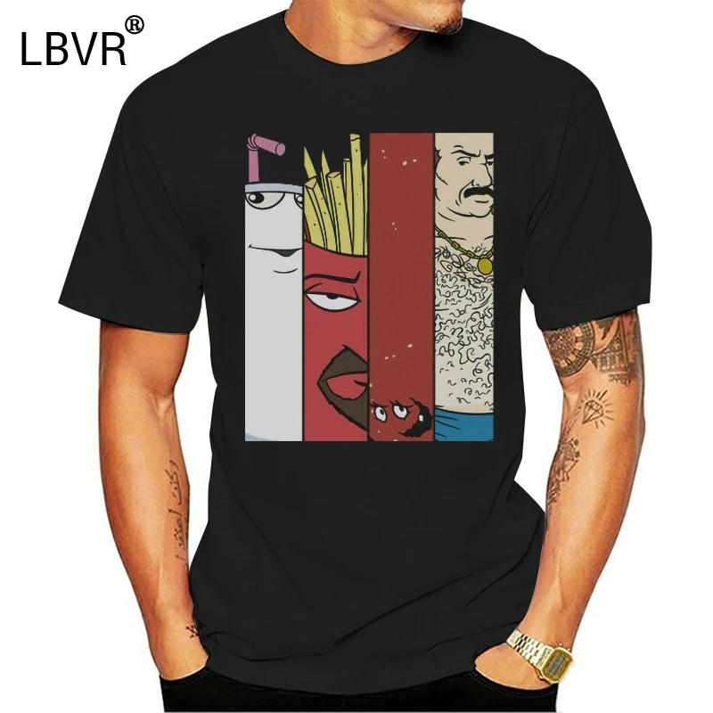 Aqua Teen Hunger группы Плитки 2 Junior футболка | Мужская одежда