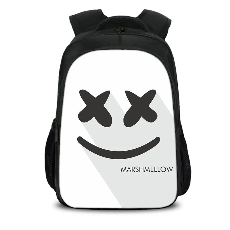 Style 17 15,7 дюймов Marshmello DJ звезда улыбка мальчик девочки школьная сумка Книга сумка рюкзак дети студентов Mochila обратно в школьный подарок - Цвет: Style 17
