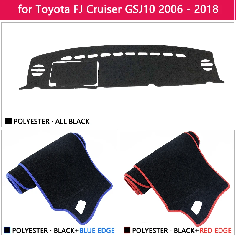 Защитная накладка на приборную панель для Toyota FJ Cruiser 2006~ GSJ10 автомобильные аксессуары приборная панель коврик от солнца 2010