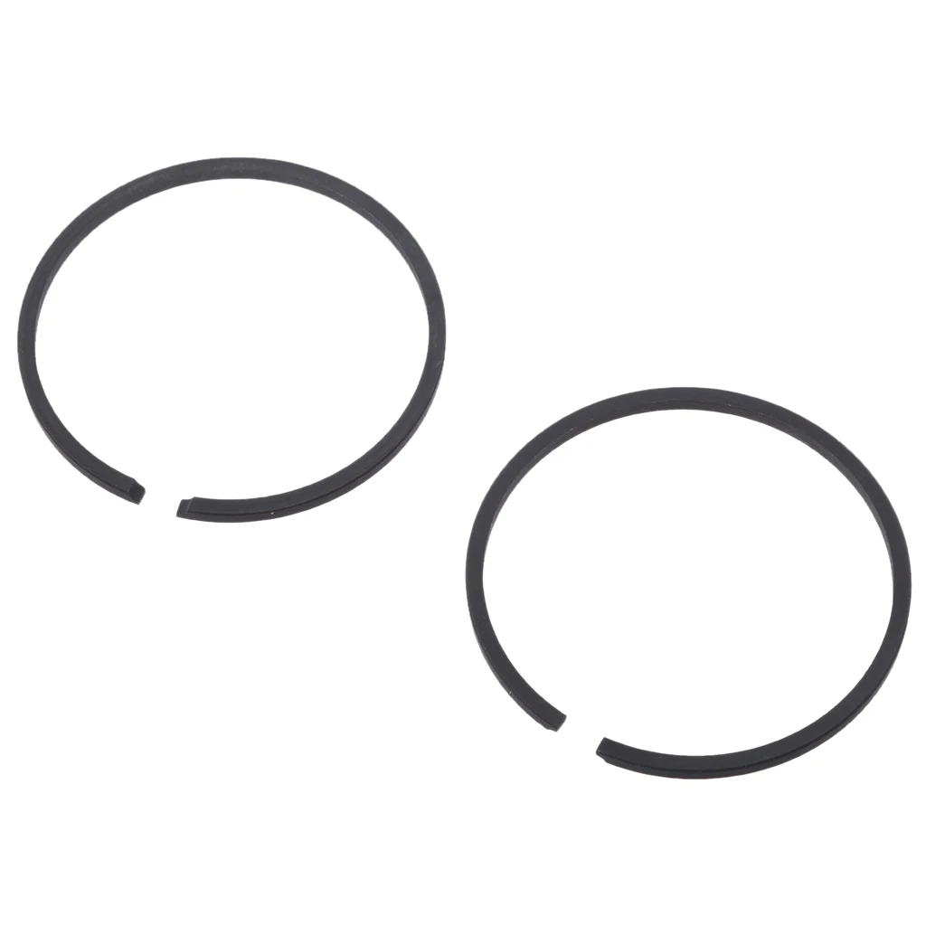 2 Pieces Replaceable Motor Piston Ring For 2 Strokes 3.5hp 40mm