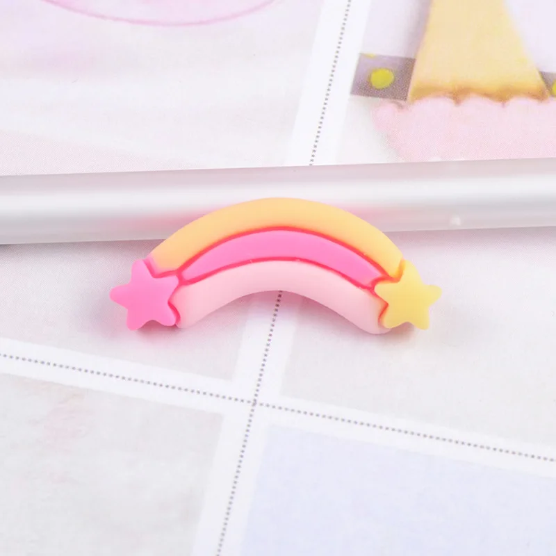 AIJJU 37 мм reinfrosted Feel Rainbow Patch ювелирные изделия DIY материалы телефон оболочка/шпилька/серьги кулон ювелирные изделия брошь аксессуары