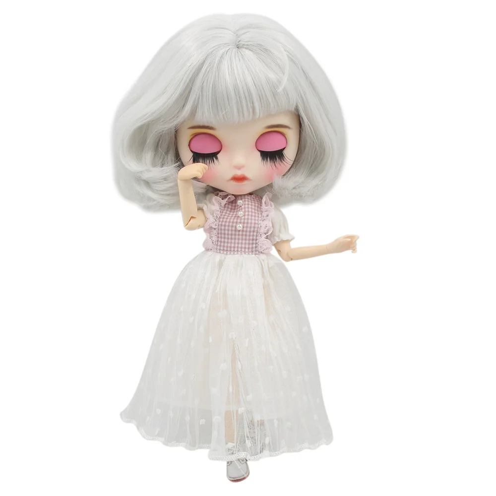 Ледяная фабрика 1/6 blyth Кукла № BL1003 белая кожа ручная роспись лицо спящие глаза соединение тело для девочки подарок