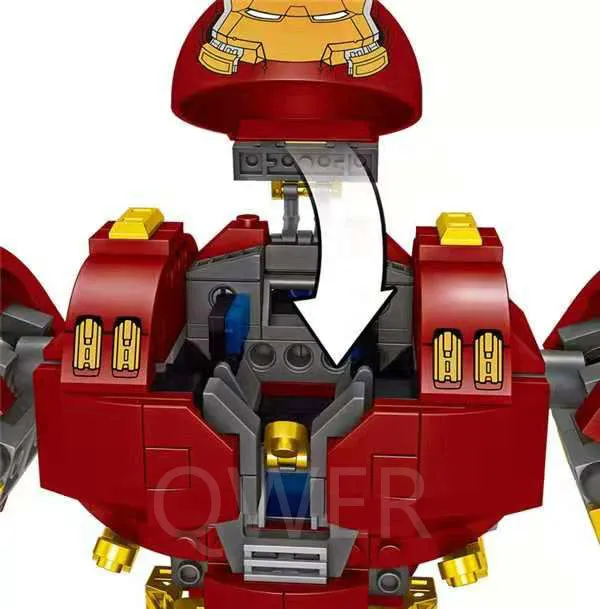 Новые Супер Герои ЖЕЛЕЗНЫЙ ЧЕЛОВЕК халкбастер подходят Мстители Бесконечность войны marvel игрушечные фигурки-конструкторы блок подарок на день рождения игрушка