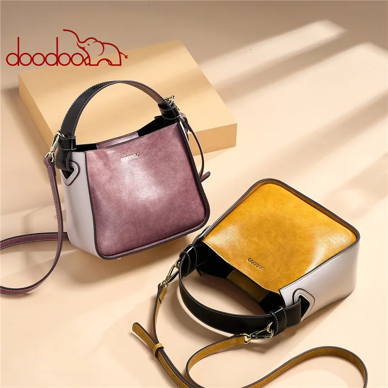 

Bag Woman 2019 Package Trend Spelling Color Portable Bucket Joker Small Single Shoulder Satchel luxury handbags women designer