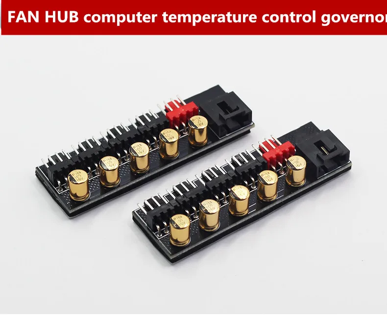 Motherboard 4Pin pin PWM hub FAN HUB computer temperature control governor chassis fan controller | Компьютеры и офис