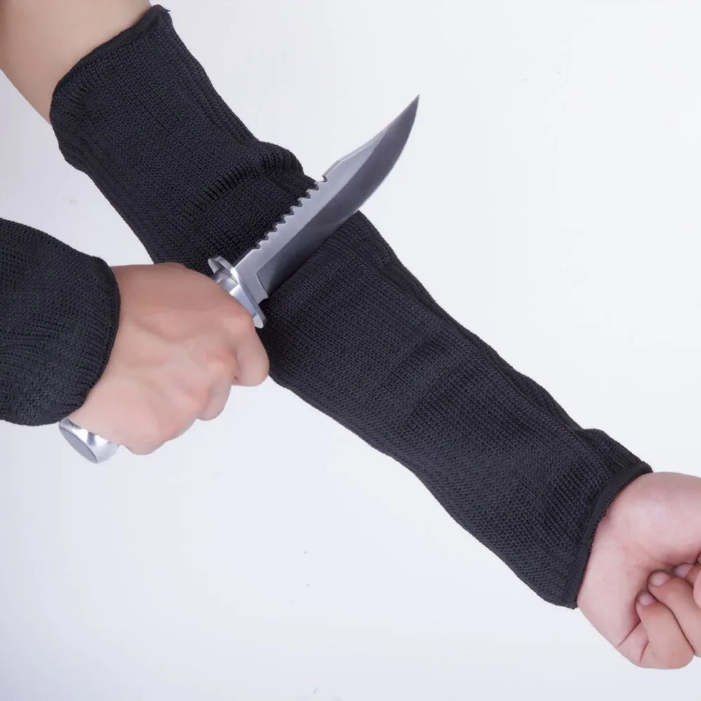Safety Anti Heat Cut Resistant Sleeves Arm Guard Protector Gloves*