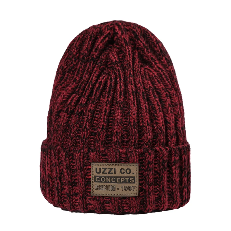 2021 New Knitted Hat Unisex Winter Hat Outdoor Warm Soft Women's Hat  Men's Hat Casual fashion Women's Hat Beanie High Quality 