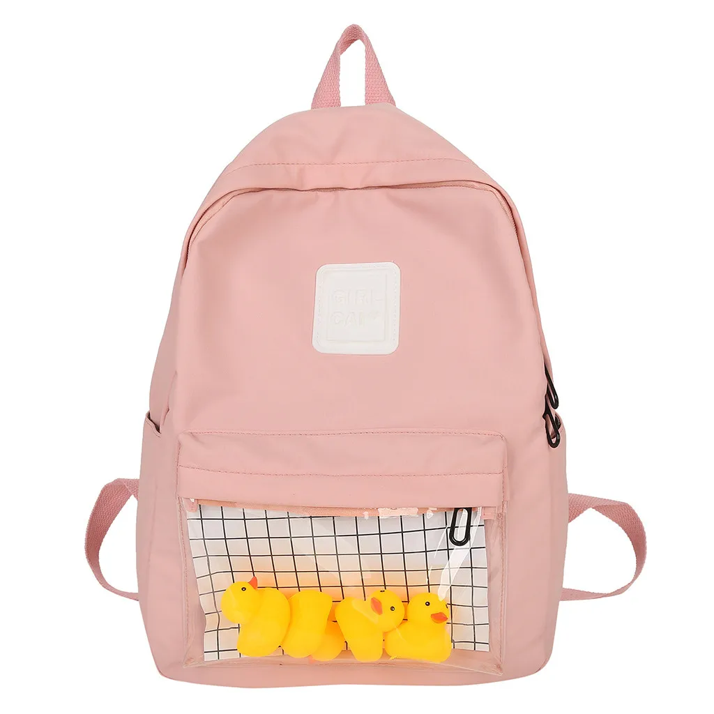 

Female School Bag Backpack For Girls Female Large Capacity Student Backpack Canvas Campus Backpack school backpacks plecaki #T3G
