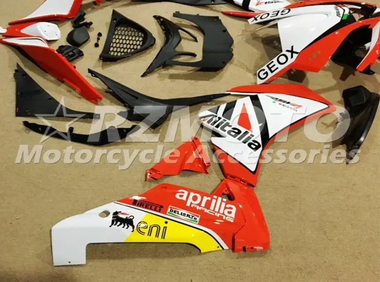 Литьевая Форма ABS Обтекатели комплект подходит для Aprilia RSV4 1000 2009- 09 10 11 12 13 14 на заказ красный белый холодный