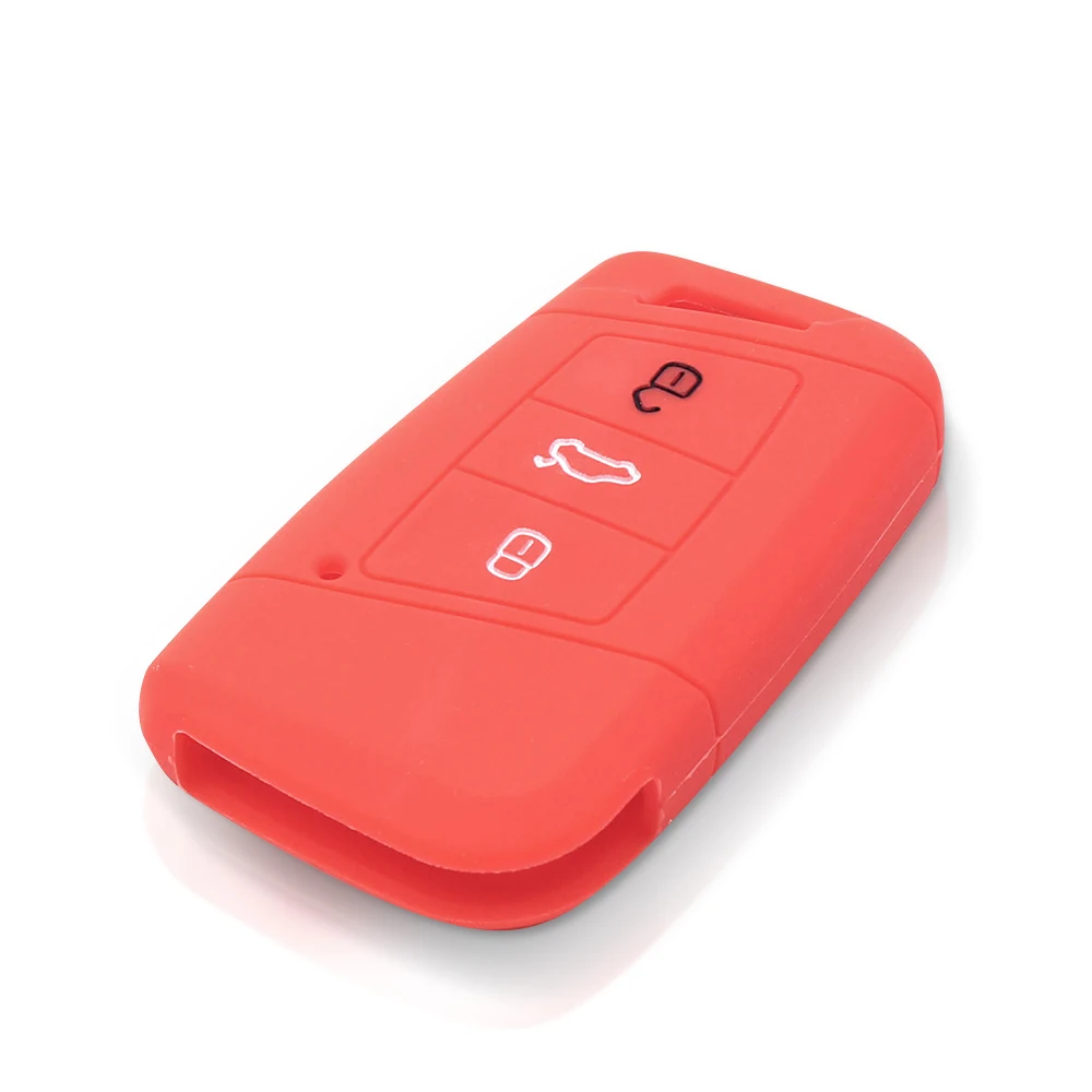 Cover in silicone chiave telecomando perVolkswagen/VW Golf 7 MK7 Seat Ibiza Leon Altea Passat B8 Magotan B5 Variant Skoda Octavia Tiguan - Hbfb04db337304b3abedd3314efd84931w