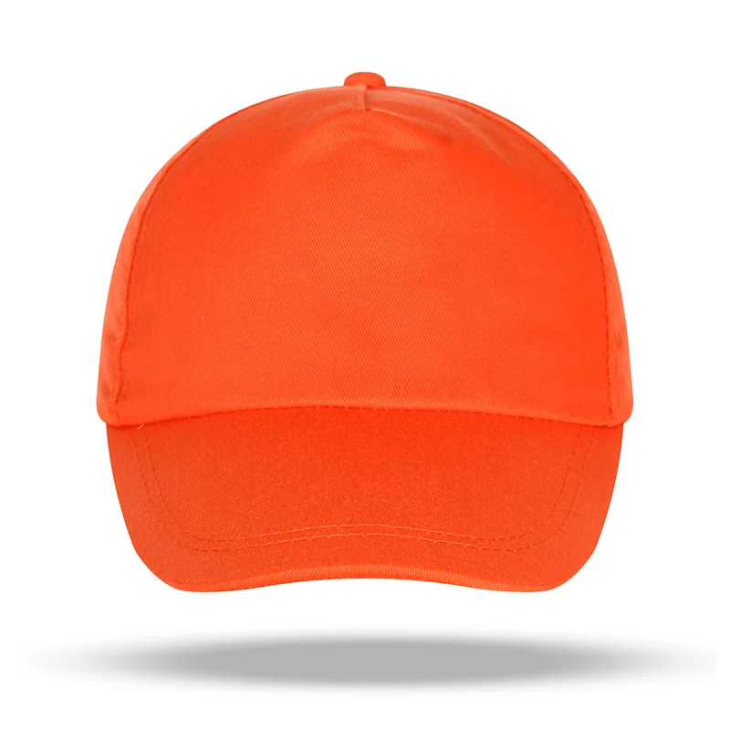 YOUTEE модная Новая бейсбольная кепка, сетчатая Кепка, повседневная Кепка, логотип на заказ, группа компаний, изготовление на заказ - Цвет: Orange