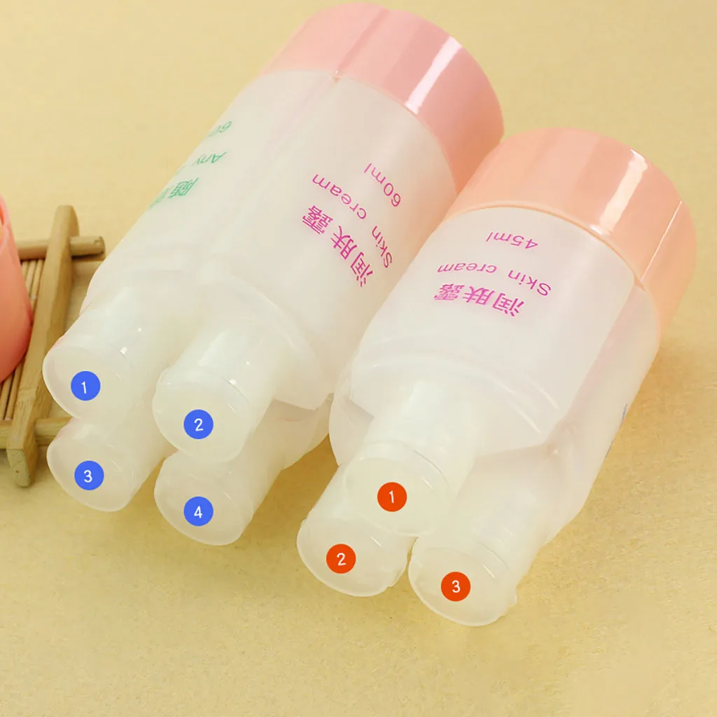3/комплект одежды из 4 предметов, новая бутылка макияж Ванная комната Liquid пустые дорожный шампунь Пластик диспенсер контейнер для бутылок Портативный гель для душа инструмент L0805