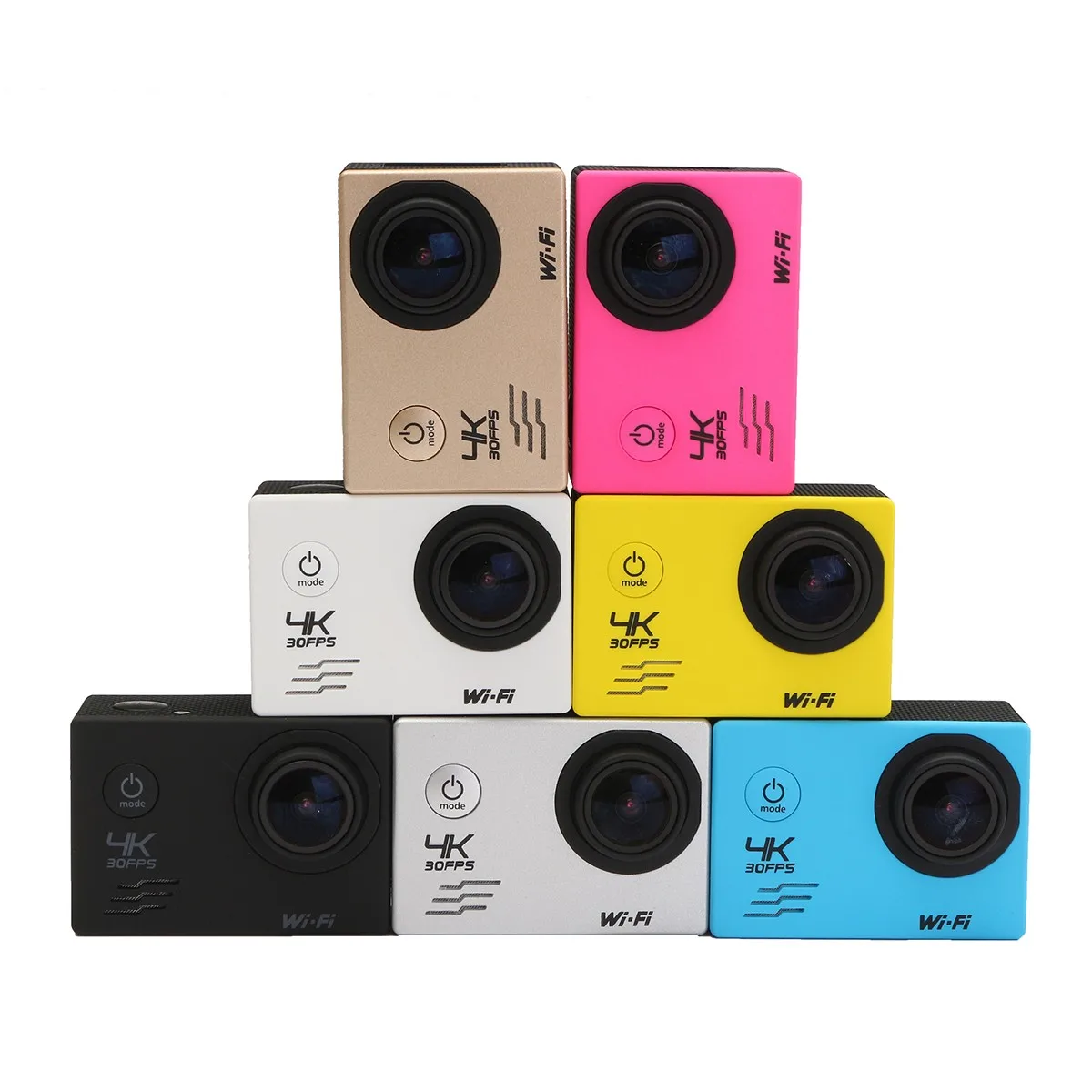 KINCO Высокое качество HD 4K 1080P 16MP WiFi 170 ° Подводный Водонепроницаемый Спорт экшн видео DV камера Спорт Cam Мини видеокамеры