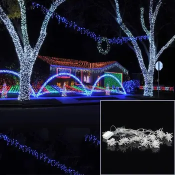 

ICOCO 6Mx3M 600LEDs Icicle LED Curtain String Fairy Light AC220V Home Party Wedding Christmas Decoration Curtain Lights