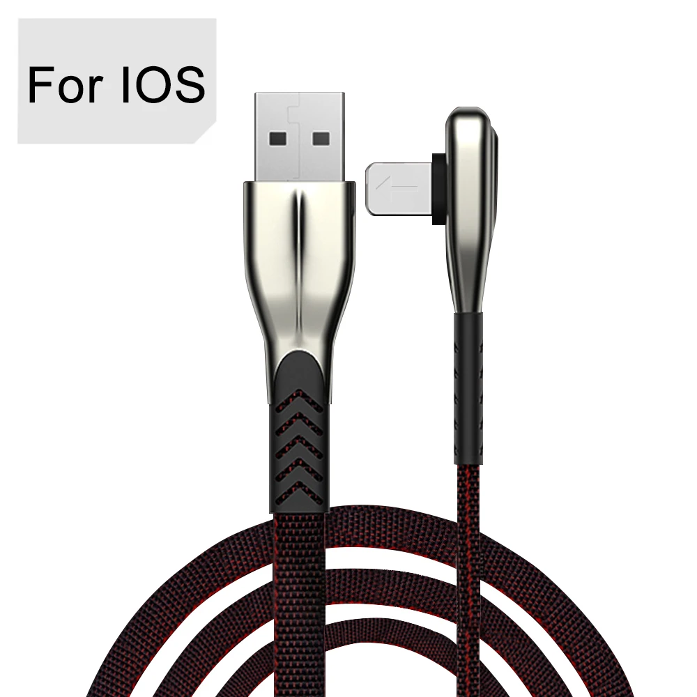 Type C Micro USB кабель для samsung S10 S9 S8 A50 для Redmi Note 7 Быстрая зарядка USB-C зарядное устройство для мобильного телефона USB кабель IOS - Цвет: For IOS